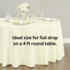 Round Table Linen (108") - Image 5