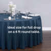 Round Table Linen (108") - Image 6