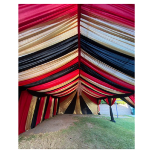 Draped Festival Tent (20×40)