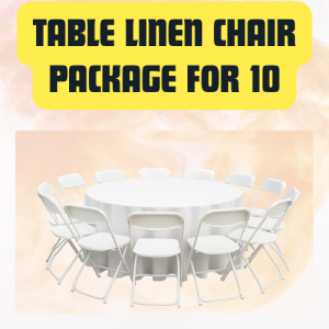 Table Linen Chair Package