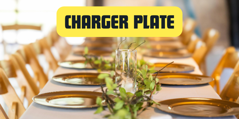 Charger Plate rentals in Carlsbad