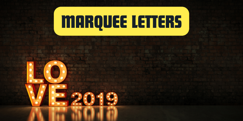 Marquee Letters rentals in Carlsbad