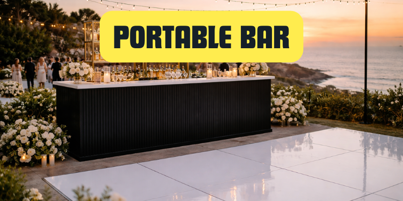 Portable Bar rentals in Carlsbad