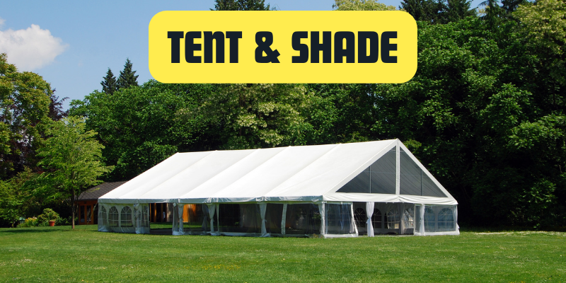 Tent & Shade rentals in Carlsbad