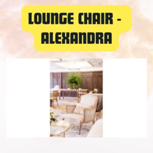 Lounge Alexandra Cream Chair...