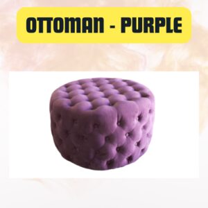 Ottoman Purple Upholstered |...