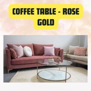 Coffee Table Rose Gold...