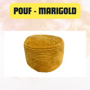 Pouf – Marigold Yellow...