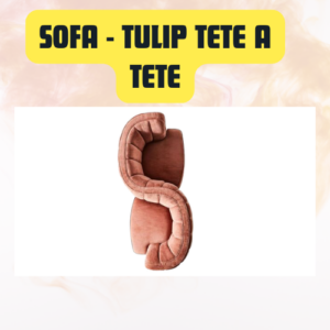 Sofa Tulip tete a...