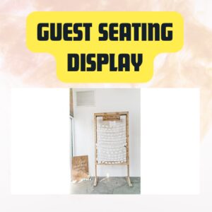 Guest Seating Display for...