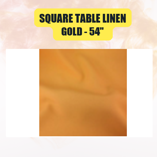 Square Table Linen 54" | Premium Overlay Tablecloth in 40+ Colors - Image 20