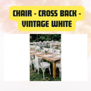Cross Back Chair |...
