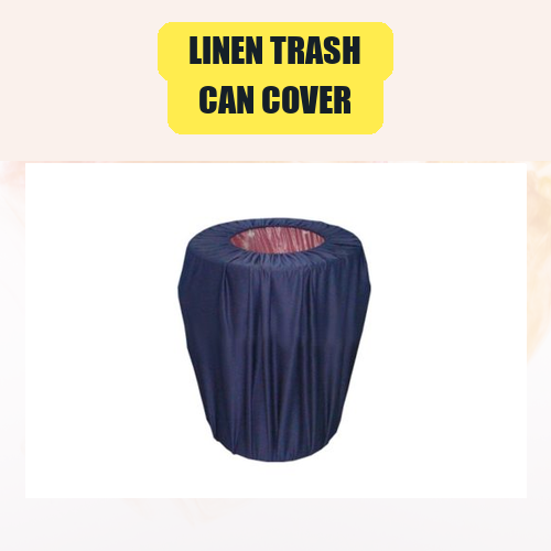 Linen Trash Can Cover | Bar Equipment Rental for Weddings & Events