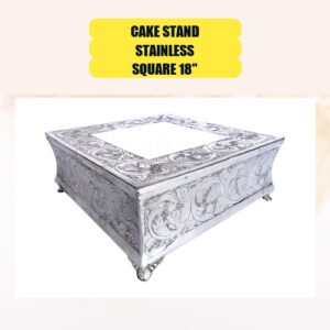 Cake Stand Stainless Square...