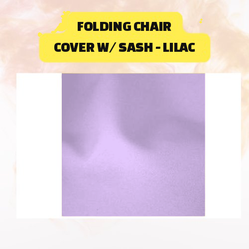 Folding Chair Cover with Sash – Elegant Event Chair Cover (Multiple Colors) - Image 27