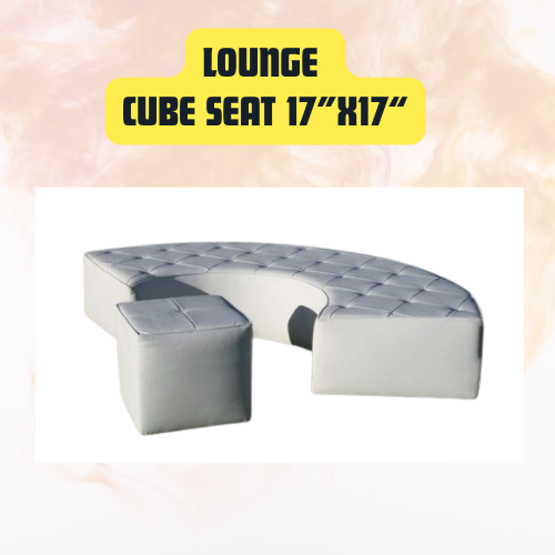 Cube Seat Lounge Furniture 17" x 17"
