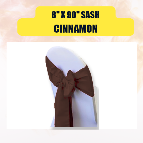 Sash 8" x 90" | Chair Sash Linen for Weddings & Events - Image 13