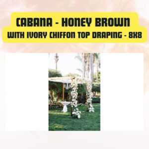 Honey Brown Cabana with...
