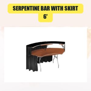 Serpentine Bar with Skirt,...