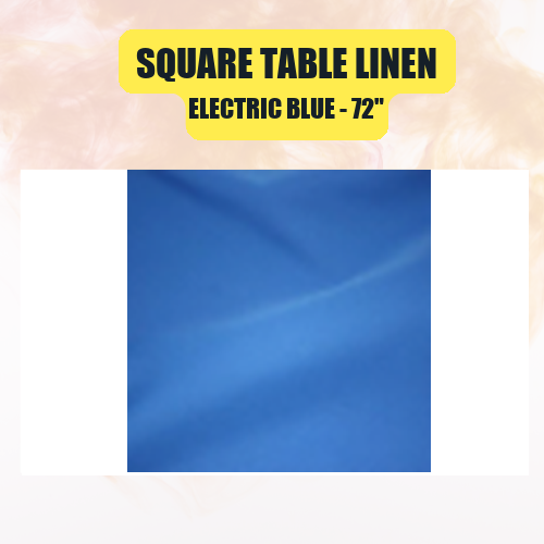 Square Table Linen, 72" | Elegant Event Tablecloth in 40+ Colors - Image 18