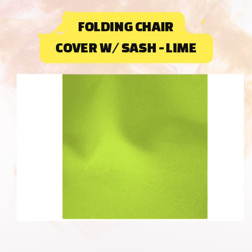 Folding Chair Cover with Sash – Elegant Event Chair Cover (Multiple Colors) - Image 28