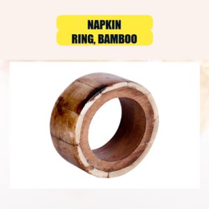 Napkin Ring, Bamboo