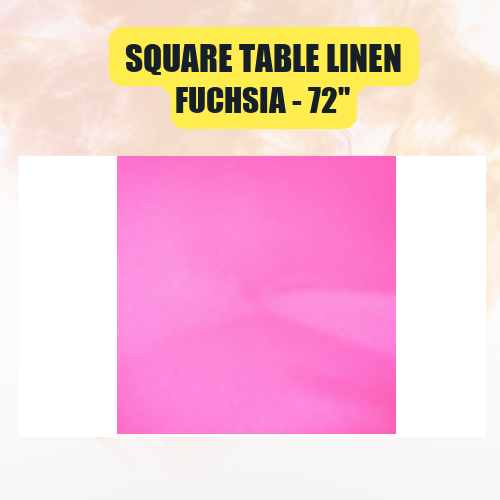 Square Table Linen, 72" | Elegant Event Tablecloth in 40+ Colors - Image 19