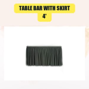 Table Bar with Skirt,...
