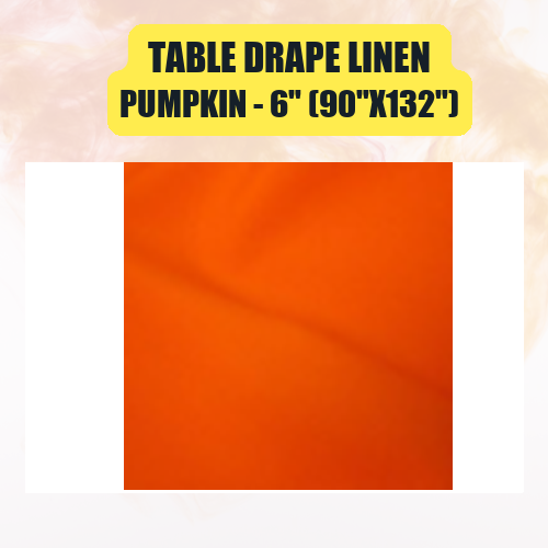 Table Drape Linen 6" (90"x132") | Floor-Length Banquet Table Linen - Image 37