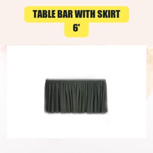 Table Bar with Skirt,...