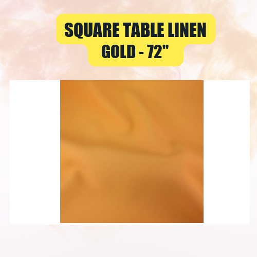 Square Table Linen, 72" | Elegant Event Tablecloth in 40+ Colors - Image 20