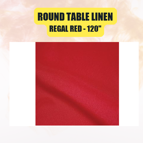 Round Table Linen 120" | Floor-Length Tablecloth for 60" Round Tables - Image 41