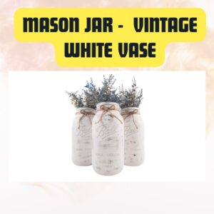 Mason Jar Vase Vintage...