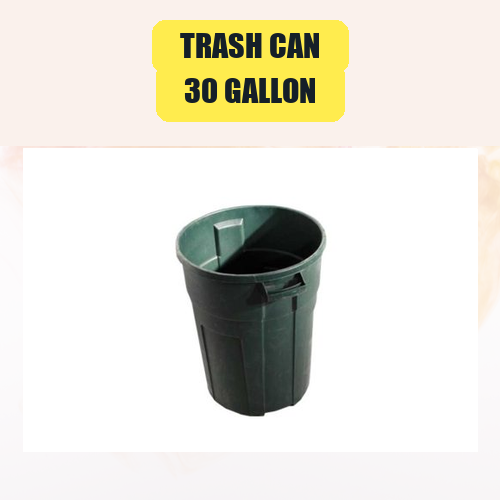 Trash Can, 30 Gallon | Bar Equipment Rental for Weddings & Events