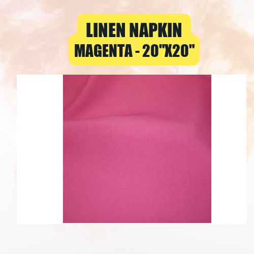 Premium Linen Napkin 20″x20″ | Elegant Cloth Napkins in 40+ Colours - Image 29