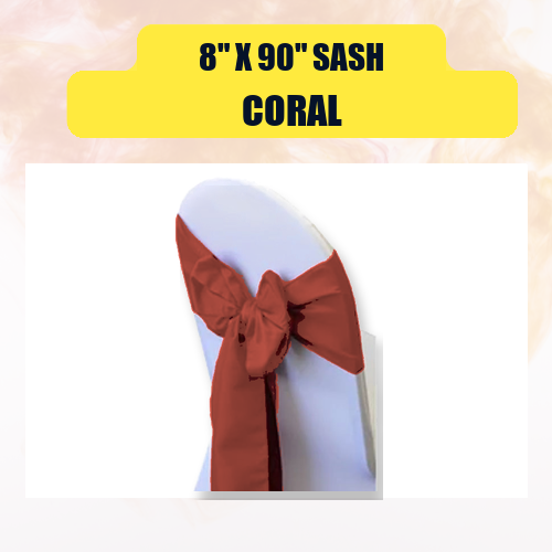 Sash 8" x 90" | Chair Sash Linen for Weddings & Events - Image 15
