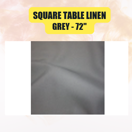 Square Table Linen, 72" | Elegant Event Tablecloth in 40+ Colors - Image 22