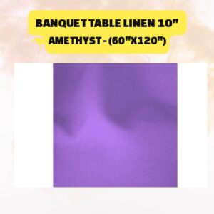 Banquet Table Linen 10″...