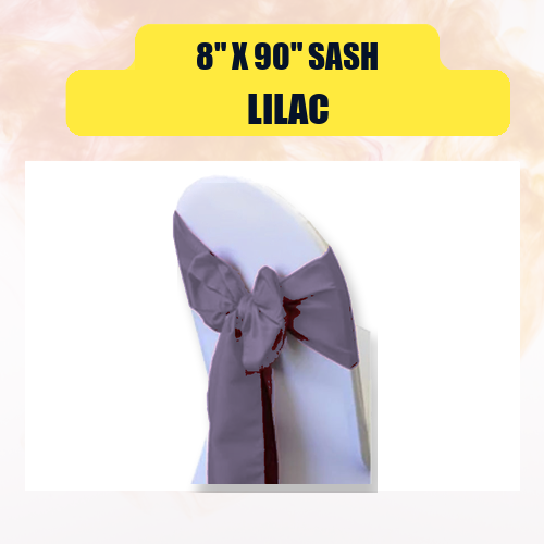 Sash 8" x 90" | Chair Sash Linen for Weddings & Events - Image 27