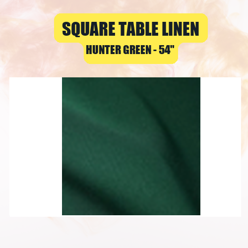 Square Table Linen 54" | Premium Overlay Tablecloth in 40+ Colors - Image 23