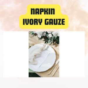 Gauze Cloth Napkin – Wedding and Event Napkins