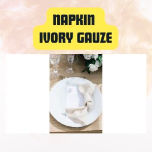 Gauze Cloth Napkin – Wedding and Event Napkins