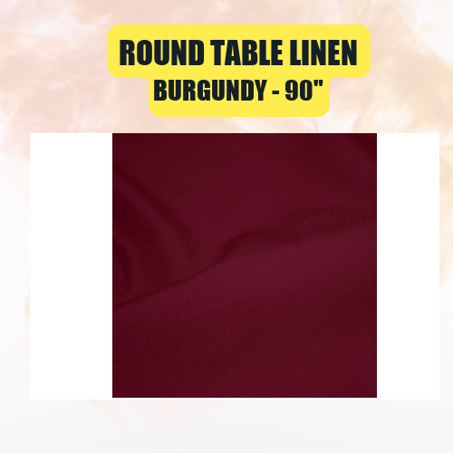 Round Table Linen 90" | Premium Event Tablecloth | 40+ Colors Available - Image 6