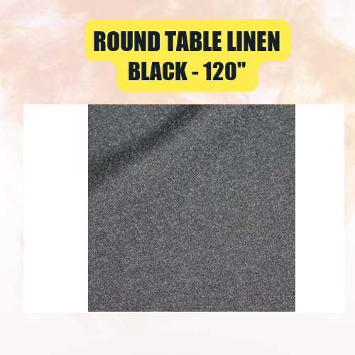 Round Table Linen 120" | Floor-Length Tablecloth for 60" Round Tables - Image 3