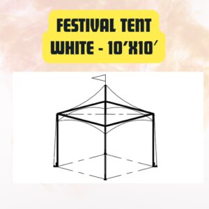 White Festival Tent for...