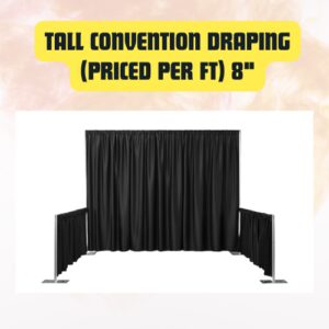 Tall Convention Draping (Per...