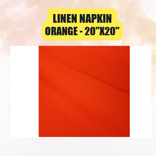 Premium Linen Napkin 20″x20″ | Elegant Cloth Napkins in 40+ Colours - Image 33