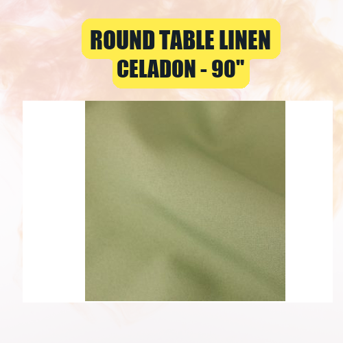 Round Table Linen 90" | Premium Event Tablecloth | 40+ Colors Available - Image 9