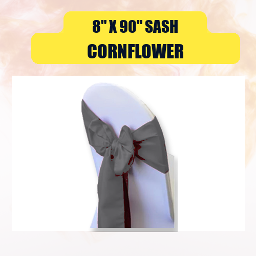 Sash 8" x 90" | Chair Sash Linen for Weddings & Events - Image 16