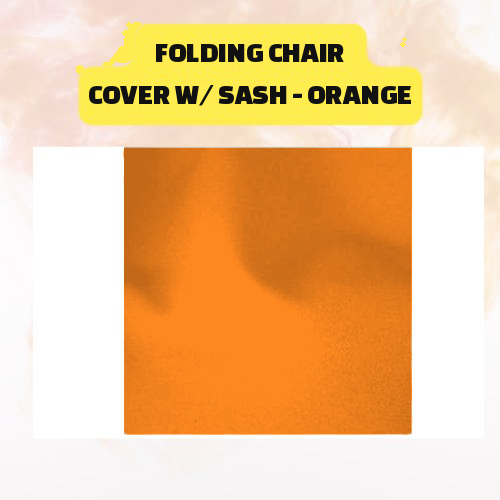 Folding Chair Cover with Sash – Elegant Event Chair Cover (Multiple Colors) - Image 33